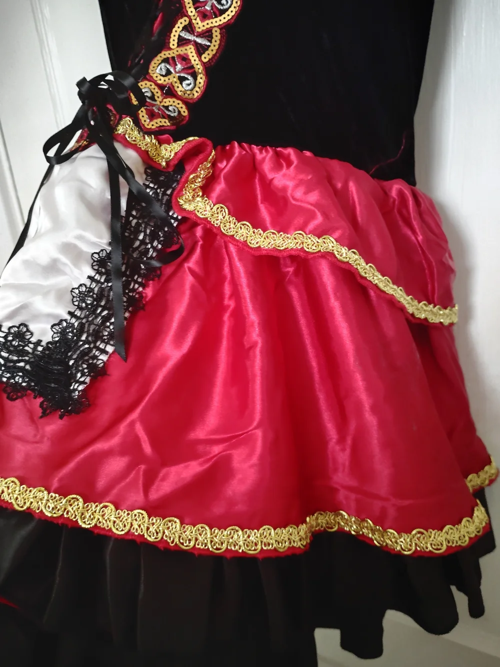 Spirit Halloween Little Red Riding Hood Costume Dress Plus Size 1X 2X Cosplay - Picture 6 of 10